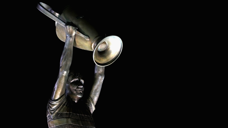 The Billy McNeill statue outside Celtic Park