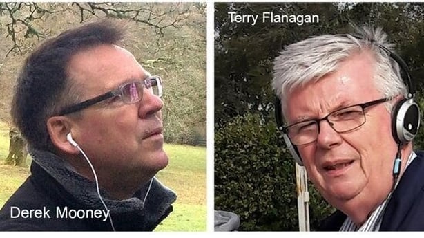 Derek Mooney and Terry Flanagan