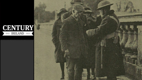 Century Ireland Issue 151 - A sentry checking permits as people re-enter the city
Photo: Illustrate…