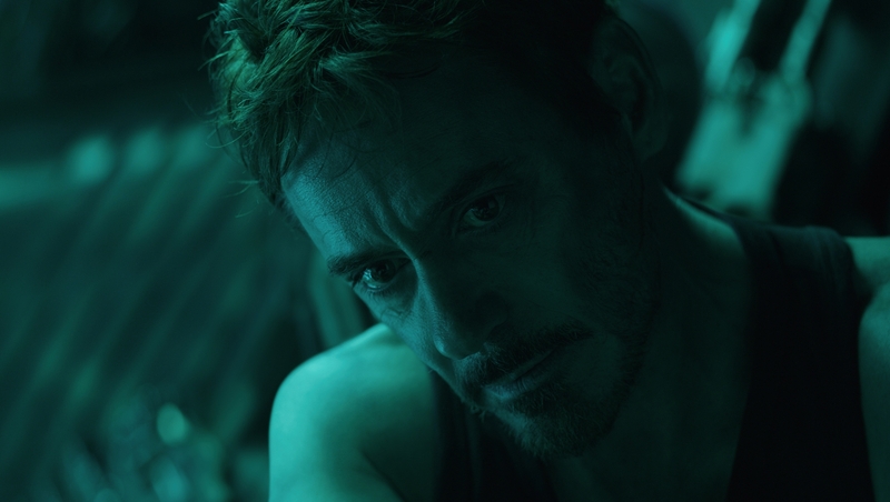 Robert Downey Jr as Tony Stark in Avengers: Endgame