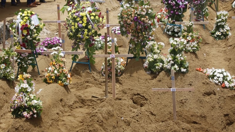 Hundreds were killed and injured in the suicide attacks