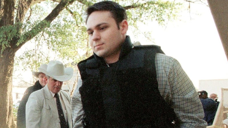 John William King photographed during his trial