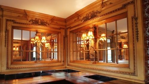 Panelling from the Britannic's first-class lounge and the second-class library dating from 1914 are up for auction