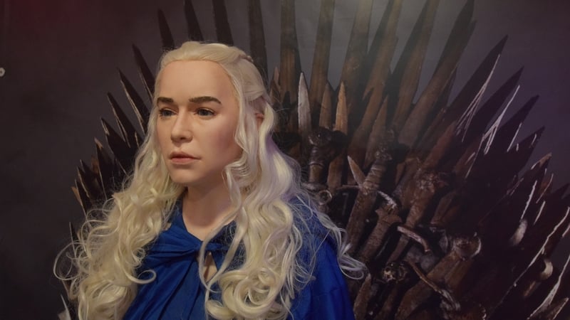 The new waxwork was unveiled on Wednesday morning