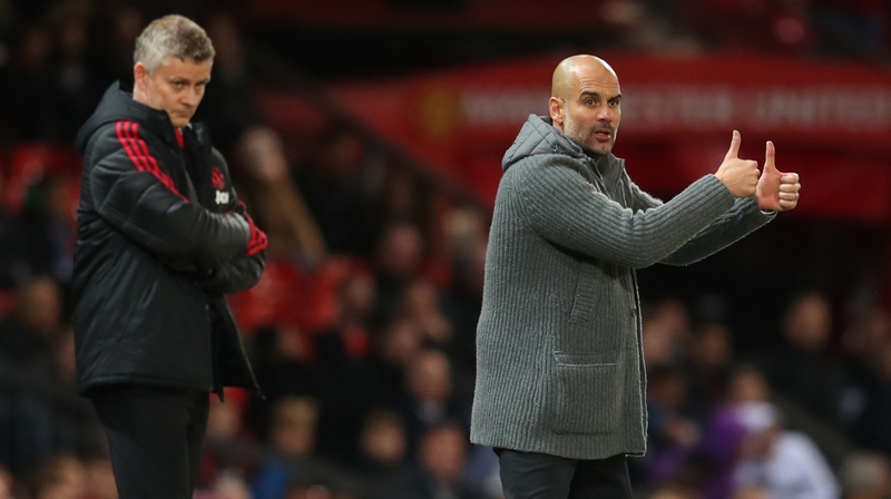 Second-half goals from Bernardo Silva and Leroy Sane saw Man City record a comfortable victory over their local rivals