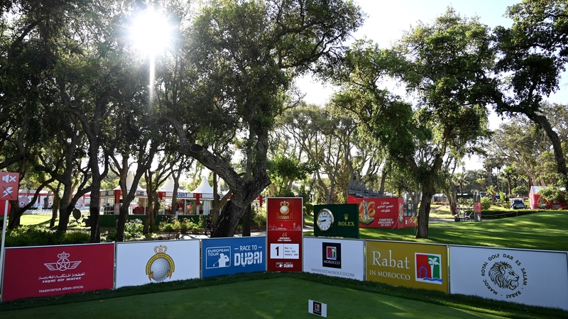 A view of the firs tee at the Royal Golf Dar Es Salam