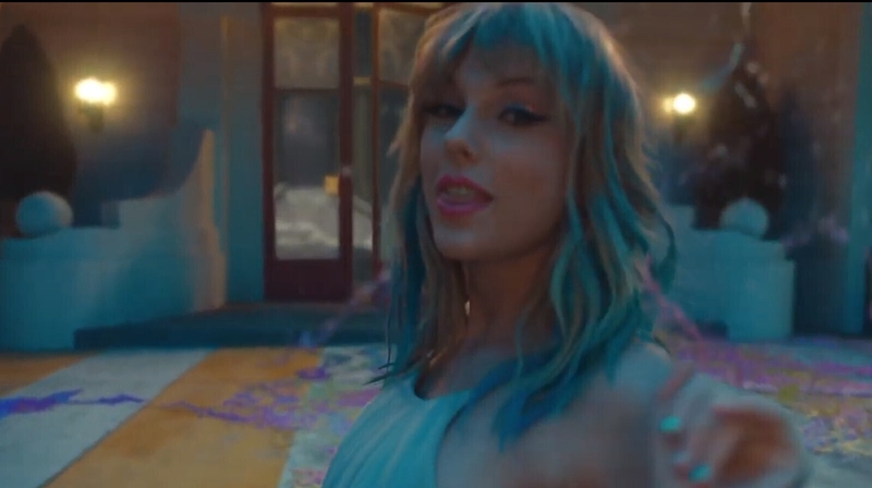 Taylor Swift also dropped a video for her new track Me