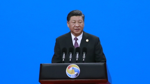 Xi Jinping said in a keynote speech that environmental protection must underpin the scheme