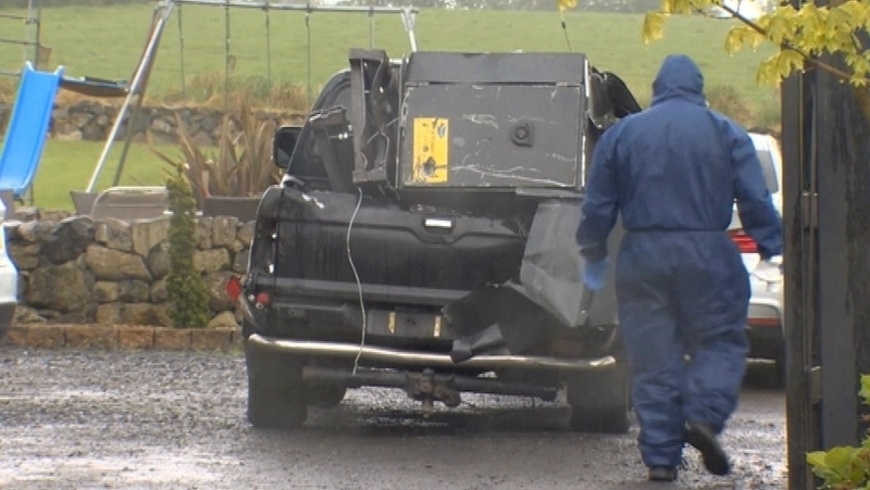 The cash machines were abandoned by the raiders