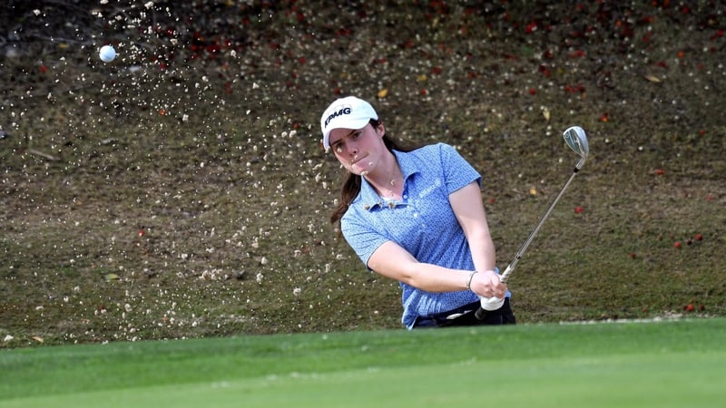 Leona Maguire finished fifth at the Dubai Moonlight Classic