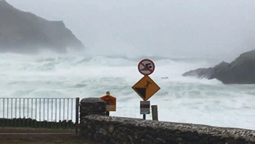 Gusts of over 120km/h were recorded during the height of the storm