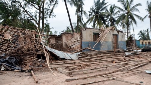 Aid agencies said 30,000 people had been moved to safety before the storm struck, but said almost 700,000 were at risk