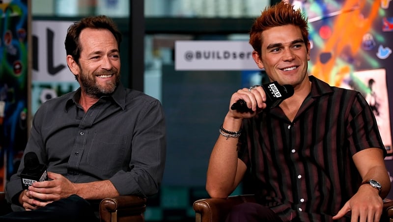 Luke Perry and KJ Apa