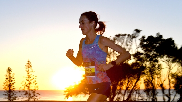 Sinead Diver ran in near perfect marathon conditions in Valencia