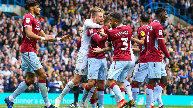 It was a controversial 1-1 draw between Aston Villa and Leeds United at Elland Road