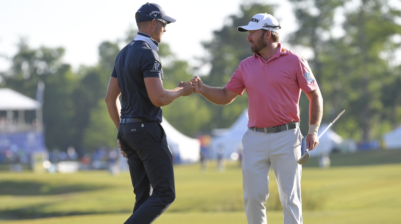 The European pair can challenge with a solid round on Sunday