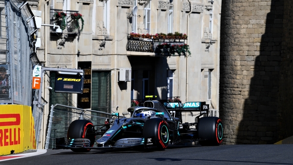 Valtteri Bottas has moved into the lead in the Formula One world championship