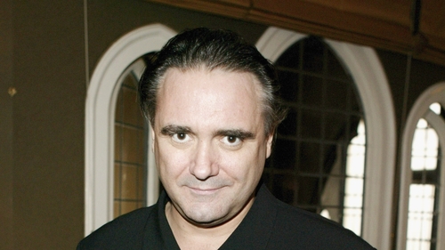 Tony Slattery attends UKTv's Christmas lunch at Mosimann's Restaurant in 2002