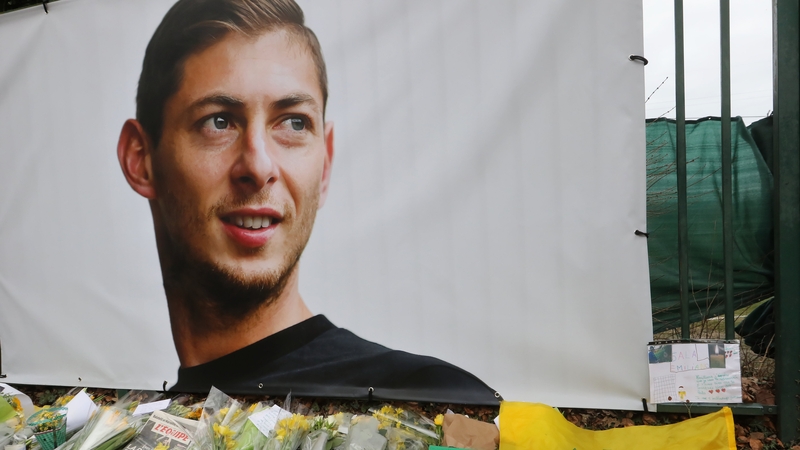 The plane carrying Sala crashed in January 2019, killing the footballer and pilot David Ibbotson