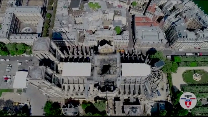 Police in Paris released the footage