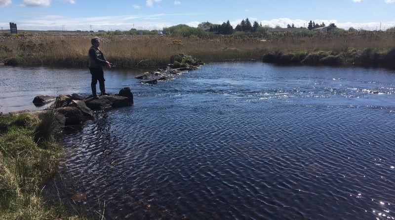 Brian Curran of Costello and Fermoyle Fishery in Connemara