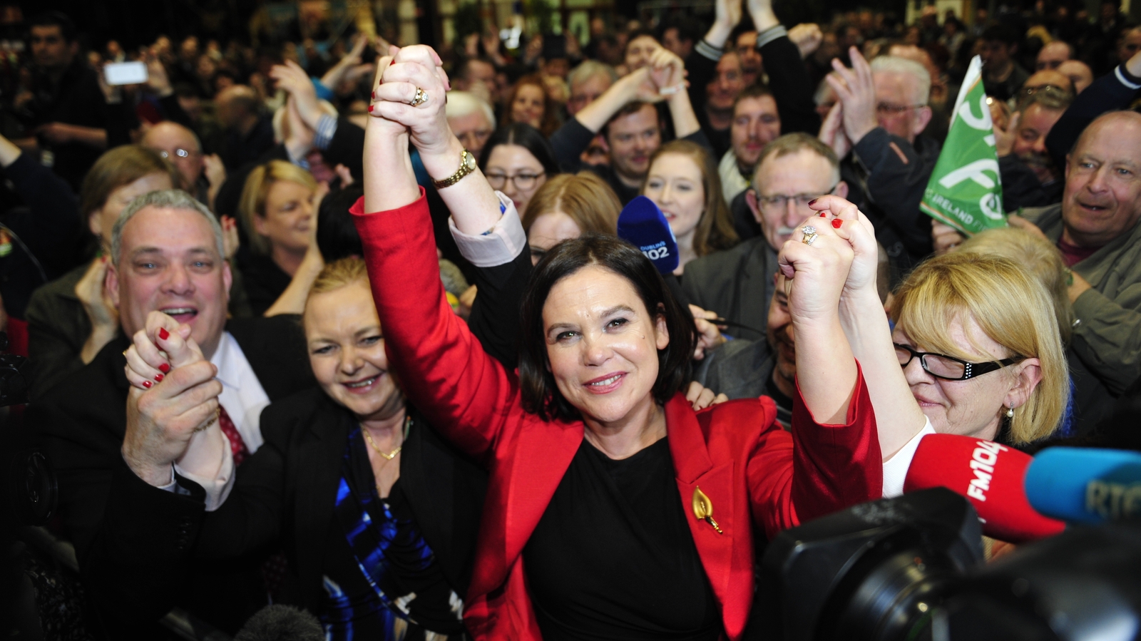 Mary Lou McDonald pictured during the 2016 General Election