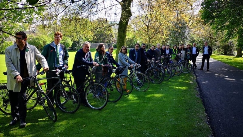 The Green Party has a total of 108 candidates running both north and south in the elections (Pic: @sendboyle)