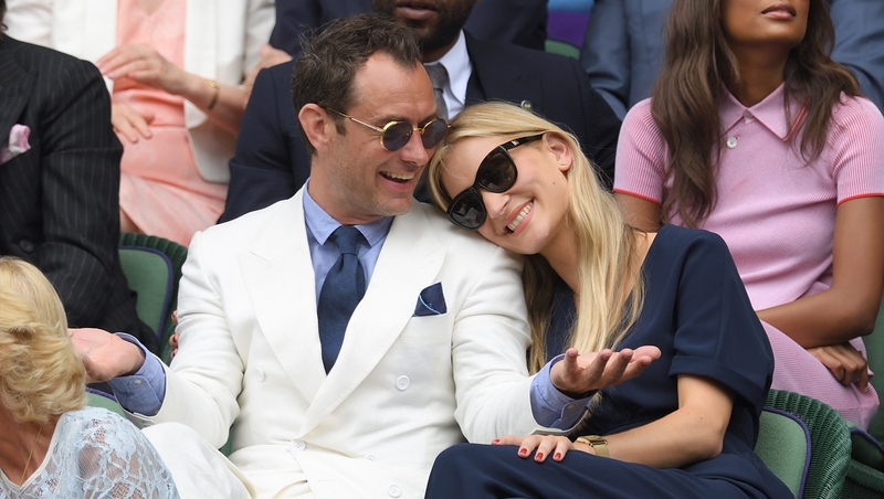 Jude Law and wife Phillipa Coan