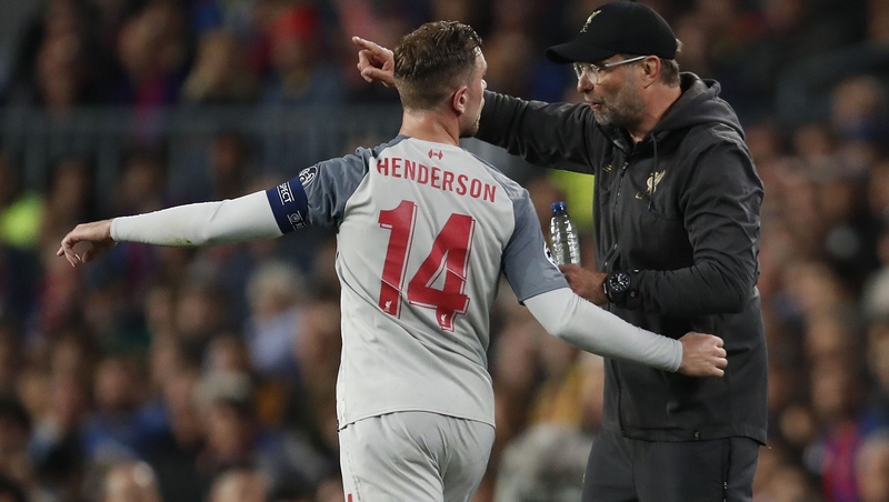 Jurgen Klopp was happy with the performance if not the result