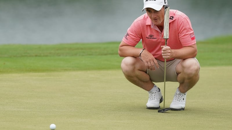 Paul Dunne has a mountain to climb on day 2