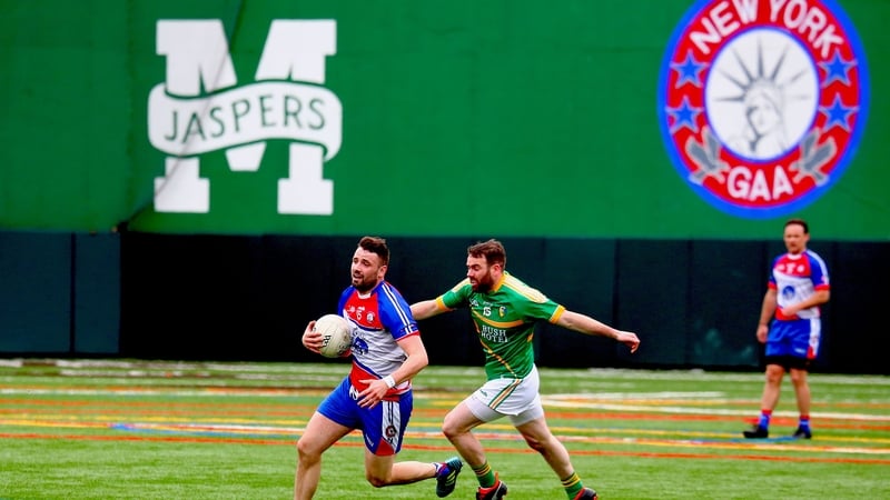 New York hosted Leitrim at Gaelic Park in 2018