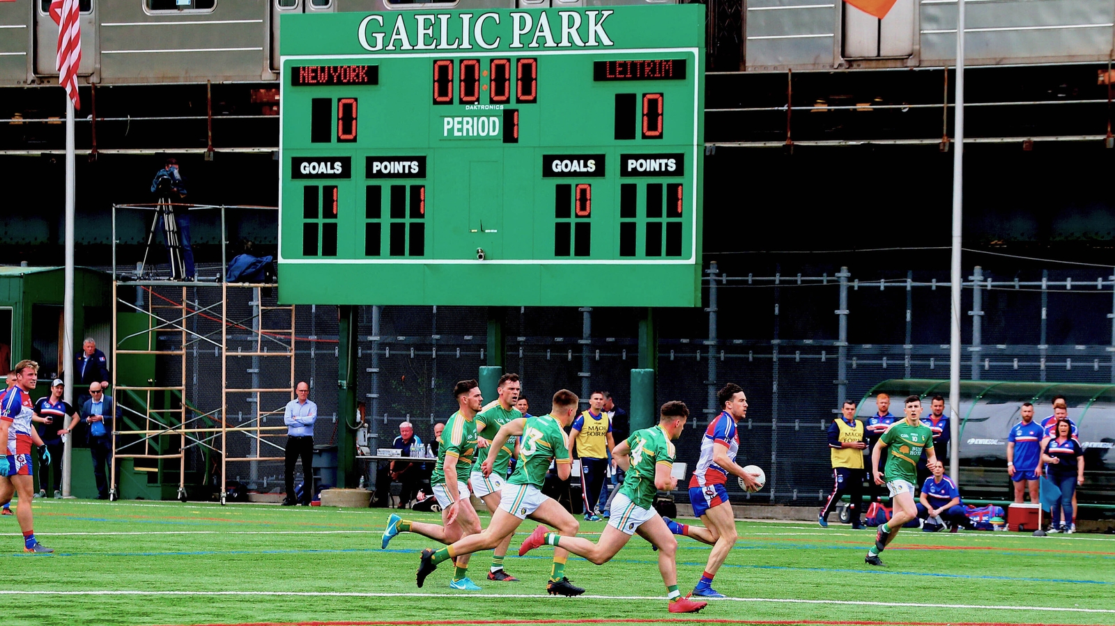 New York hosted Leitrim in last year's Connacht SFC, Mayo are due on Sunday