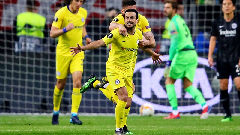Pedro's goal gives Chelsea a slight advantage heading back to Stamford Bridge