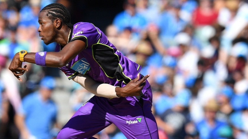 Jofra Archer is looking to break into the England World Cup squad