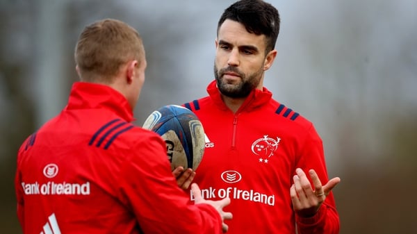 Keith Earls (L) and Conor Murray