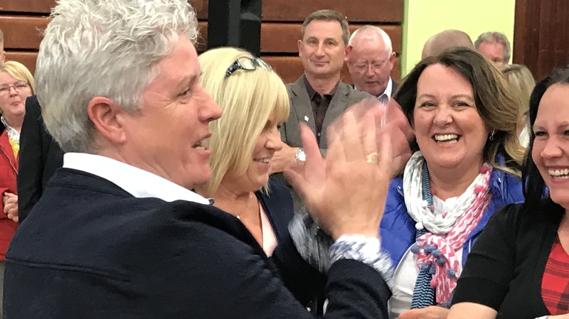 Alison Bennington (left) will sit on Antrim and Newtownabbey Borough Council