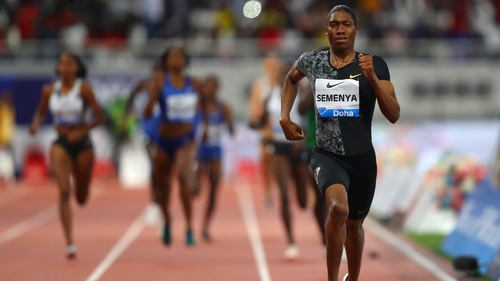 Caster Semenya wins in Doha