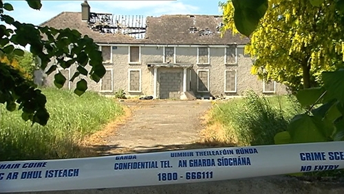 The man said he saw a schoolboy with a backpack making a beeline for the disused farmhouse in St Catherine's Park