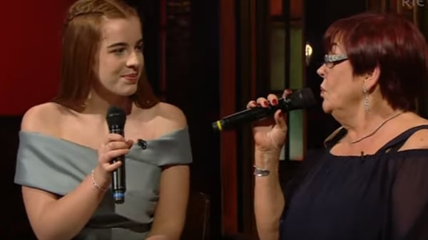 Susan McCann and her granddaughter Sinead
