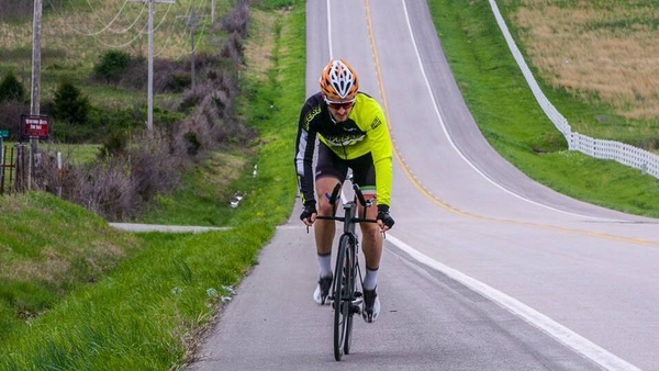 Shane Finn took five weeks to trek the 5,000km from San Francisco to New York
