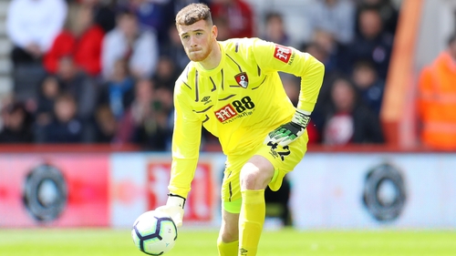 Mark Travers excelled against Spurs for Bournemouth