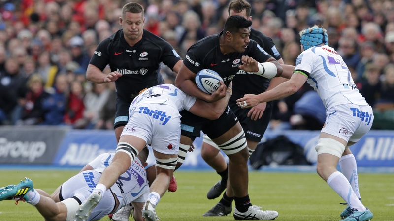 Australian lock Will Skelton in action