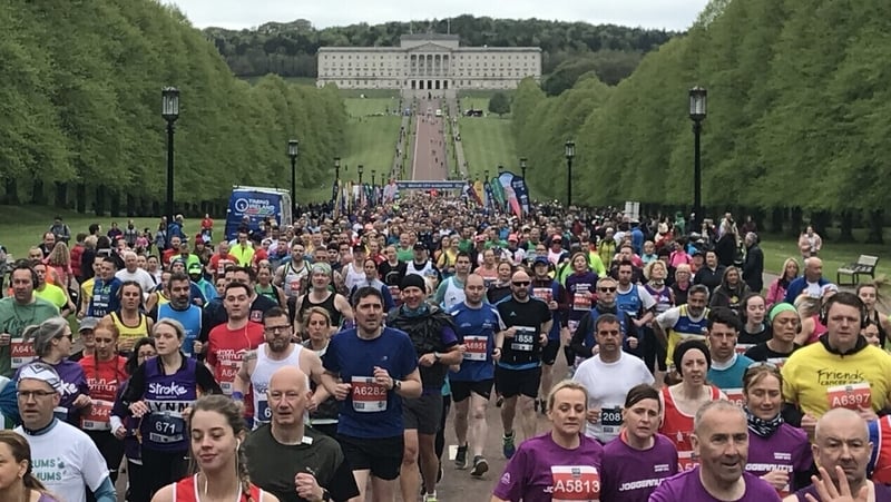 This is the 38th year of the event but the first time it was held on a Sunday