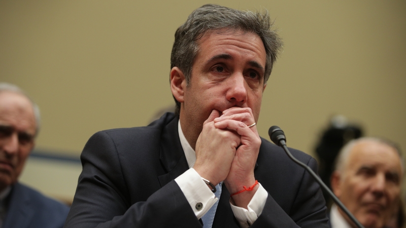 Michael Cohen was sentenced to three years in prison in December