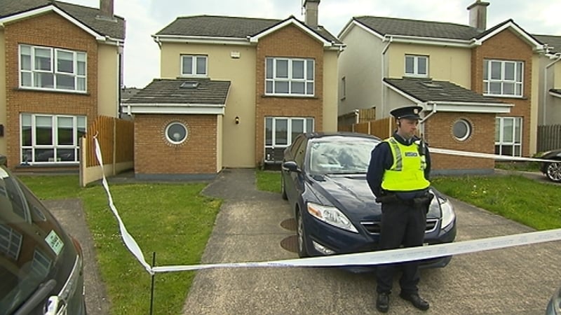 The scene at Meadowvale in Arklow remains sealed off