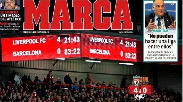 "Barcelona fail epically at Anfield"