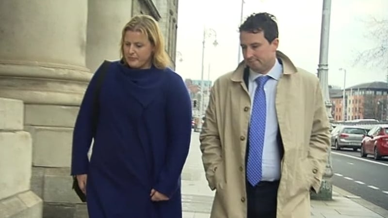 Miriam and Andrew Gillick pictured at the High Court in 2016