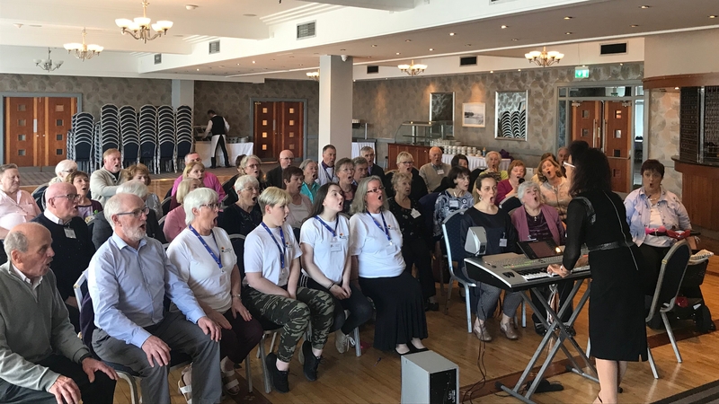 The council has set up an inter-generational choir under well-known choral director, Veronica McCarron