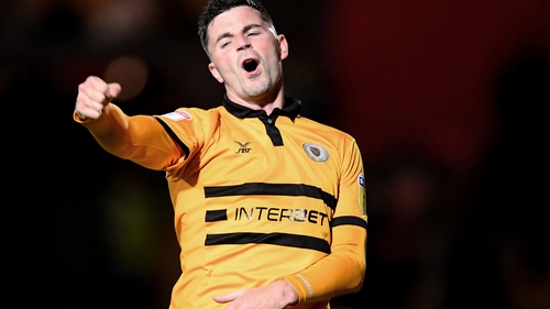 Padraig Amond levelled it up for Newport