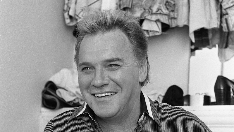 Comedian Freddie Starr in his dressing room at the Olympia Theatre, Dublin, Ireland, June 1993
